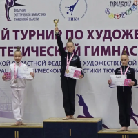 Сегодня состоялись соревнования по художественной гимнастике  по Тюменской области на кубок федерации "НИКА".