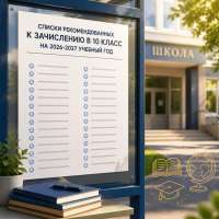 Списки рекомендованных к зачислению в 10 класс на 2026-2027 учебный год